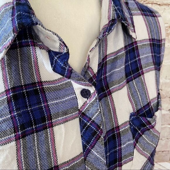 Rails plaid shirt button up soft - Picture 3 of 6